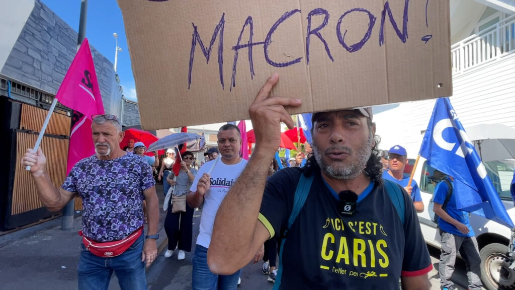 manifestations à Saint-Pierre le 18 septembre
