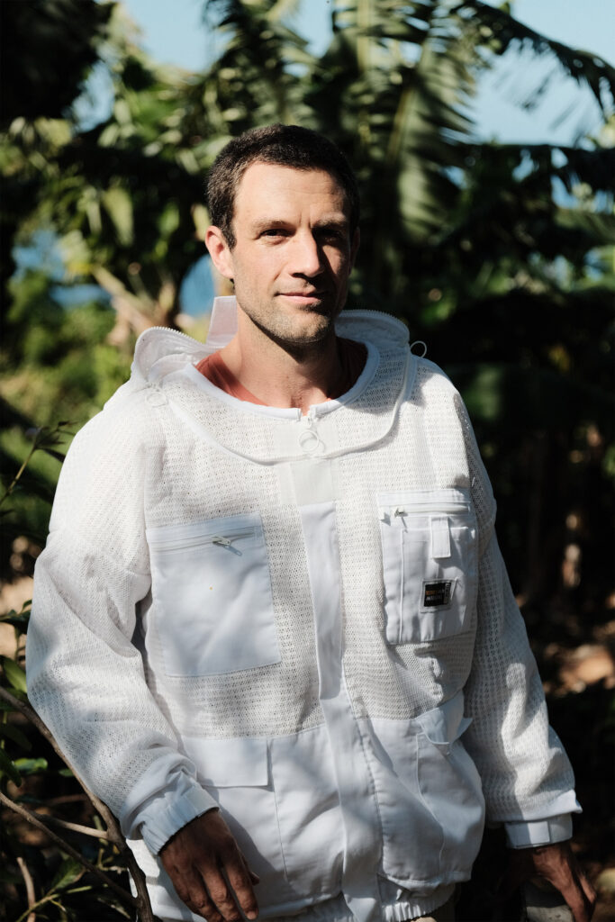 Christophe Dupeyré, fondateur de l’association Bee Run Apiculture