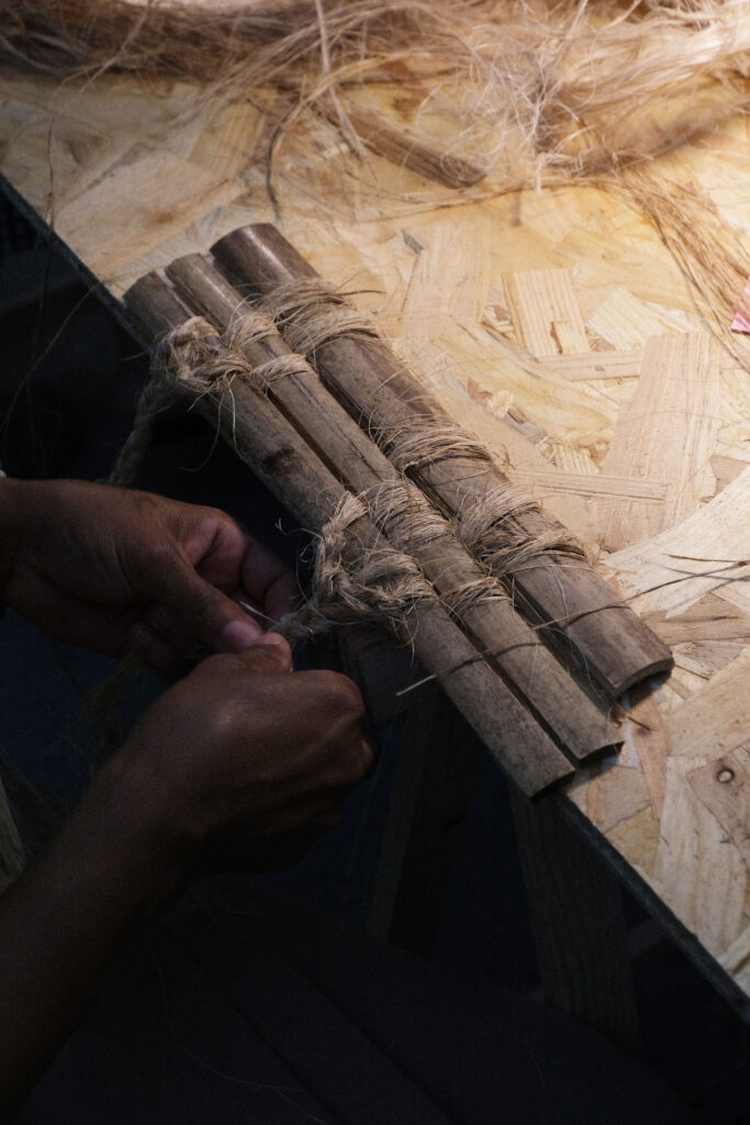 Atelier confection d'objet. © Amanda Goicovic