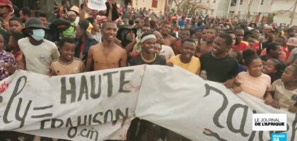 En une semaine de manifestation, la GenZ de Madagascar a mis fin au gouvernement. (Capture d'écran France 24)