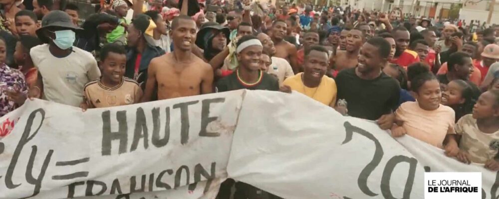 En une semaine de manifestation, la GenZ de Madagascar a mis fin au gouvernement. (Capture d'écran France 24)