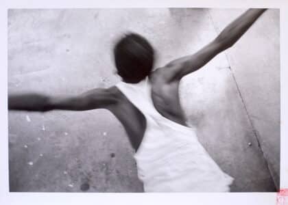 Au club de boxe française de La rivière des galets, 1992 - Karl Kugel©