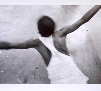 Au club de boxe française de La rivière des galets, 1992 - Karl Kugel©