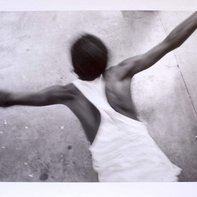 Au club de boxe française de La rivière des galets, 1992 - Karl Kugel©