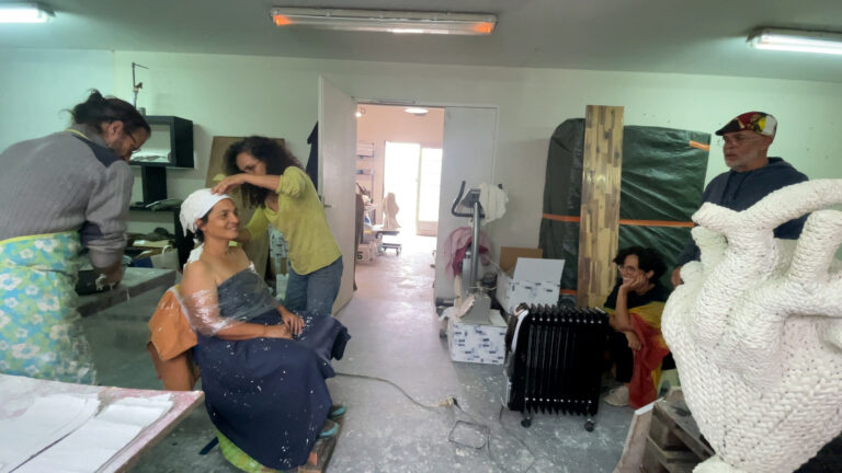 moulage de buste par Kako