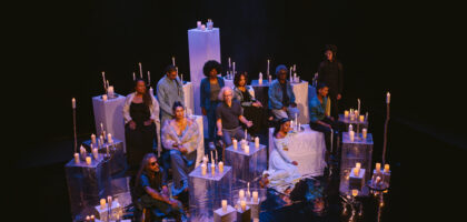 conférence de presse chanson Shanté Koray association May Mayé, Portraits du groupe des 11 artistes réunis