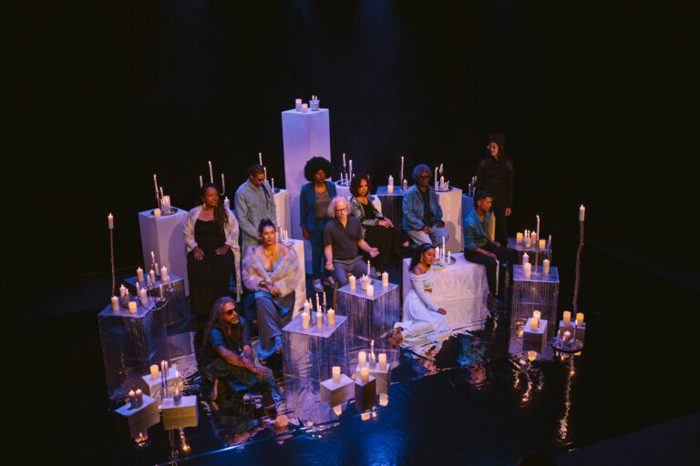 conférence de presse chanson Shanté Koray association May Mayé, Portraits du groupe des 11 artistes réunis