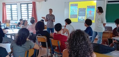 éducation aux médias EMI au collège Monnet de Saint-Benoît