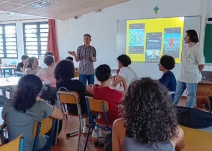 éducation aux médias EMI au collège Monnet de Saint-Benoît
