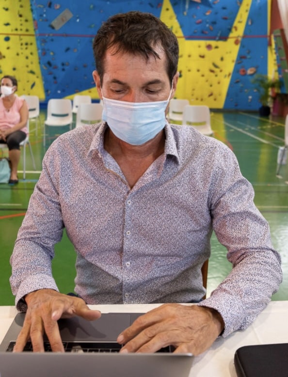 Jean-Francois Nativel, photo mairie de Saint-Paul