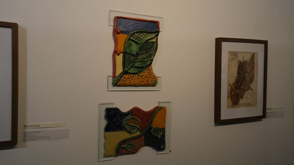 Céramiques de David Léon Gimenez exposition galerie Hang'Art, Saint-Pierre, exposition Karl Télégone