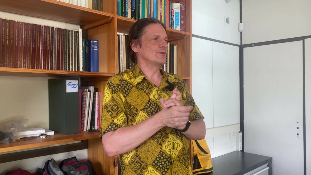 François Beauducel, membre de l'équipe scientifique