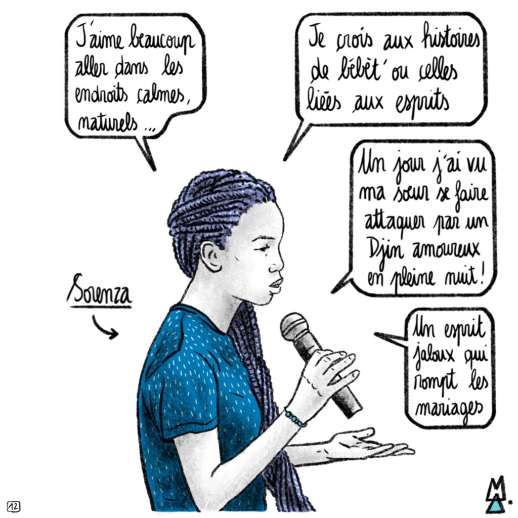 Les jours de la nuit, kozman la nuit. BD reportage d'Alex Mesley