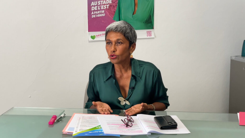 Ericka Bareigts interviewée par Olivier Ceccaldi et Franck Cellier