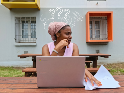 Rahizane Assani, témoigne des difficultés à gérer son budget mensuel. Image illustrée