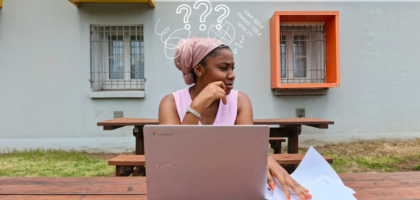 Rahizane Assani, témoigne des difficultés à gérer son budget mensuel. Image illustrée