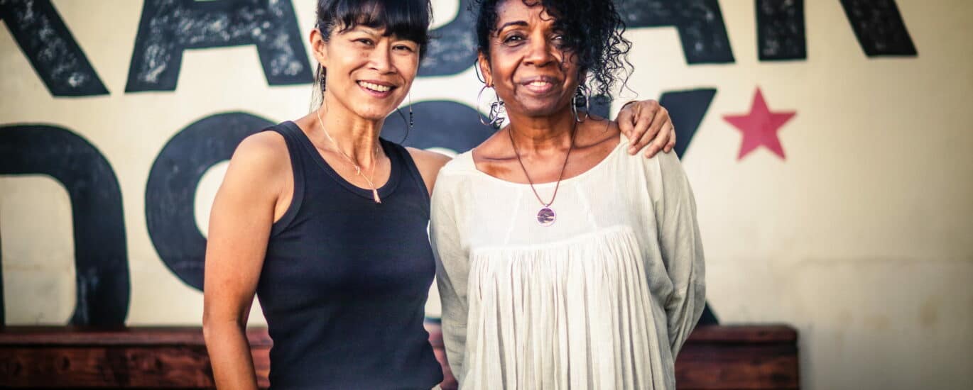 Directrices du Kabardock musique Le Port Nathalie Quipandédié et Pheap Poeung. Crédit : © Mikael THUILLIER