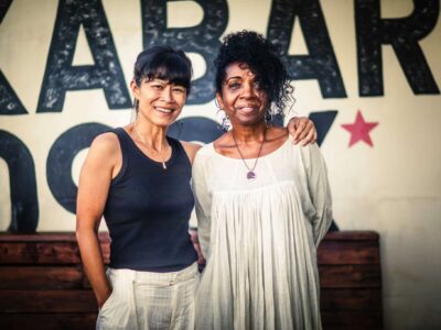 Directrices du Kabardock musique Le Port Nathalie Quipandédié et Pheap Poeung. Crédit : © Mikael THUILLIER