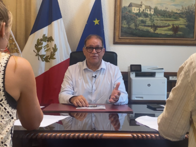 David Lorion interviewa par Sarah Cortier et Franck Cellier