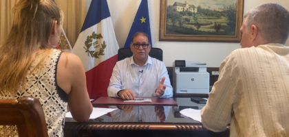 David Lorion interviewa par Sarah Cortier et Franck Cellier