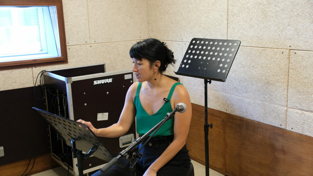 Audrey Saad répétitions opéra Heva Jérémy Labelle