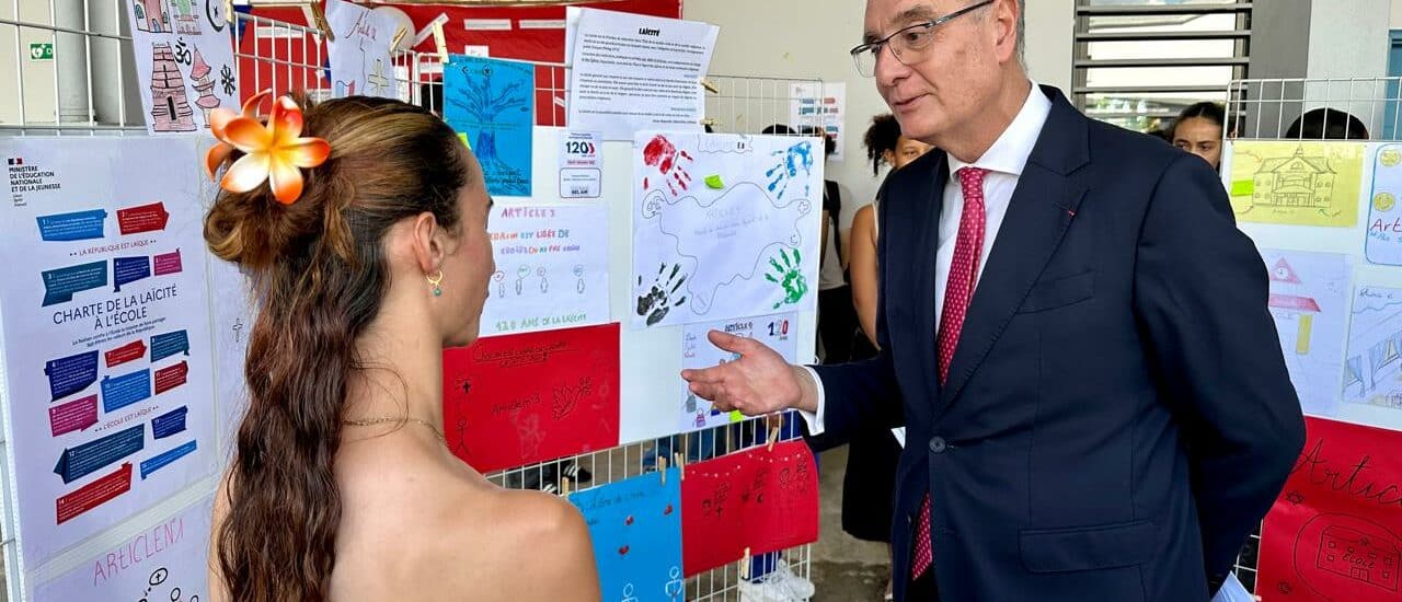 Rostane Mhedi, recteur de La Réunion. © Rectorat de La Réunion