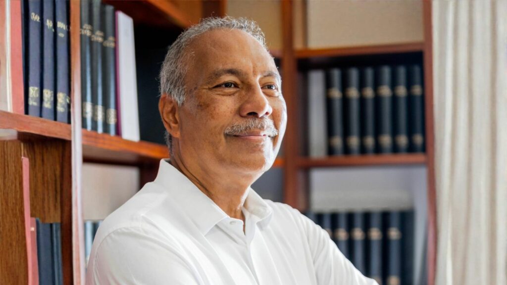 Bernard Von-Pine, candidat à Saint-Pierre