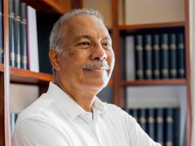 Bernard Von-Pine, candidat à Saint-Pierre