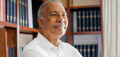 Bernard Von-Pine, candidat à Saint-Pierre