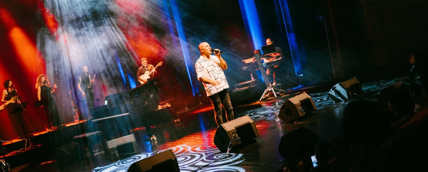 Dominique Barret à la salle Gramoun Lélé