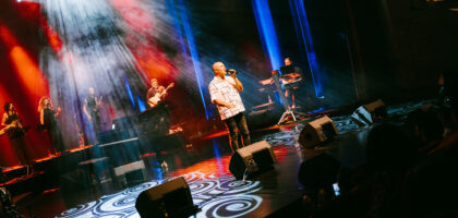 Dominique Barret à la salle Gramoun Lélé