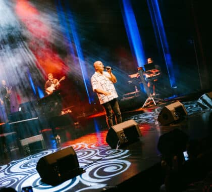 Dominique Barret à la salle Gramoun Lélé