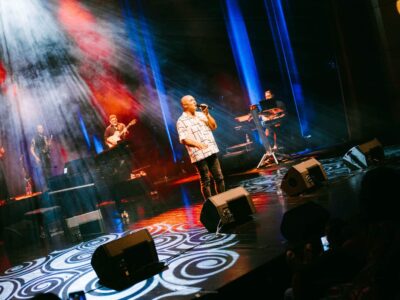 Dominique Barret à la salle Gramoun Lélé