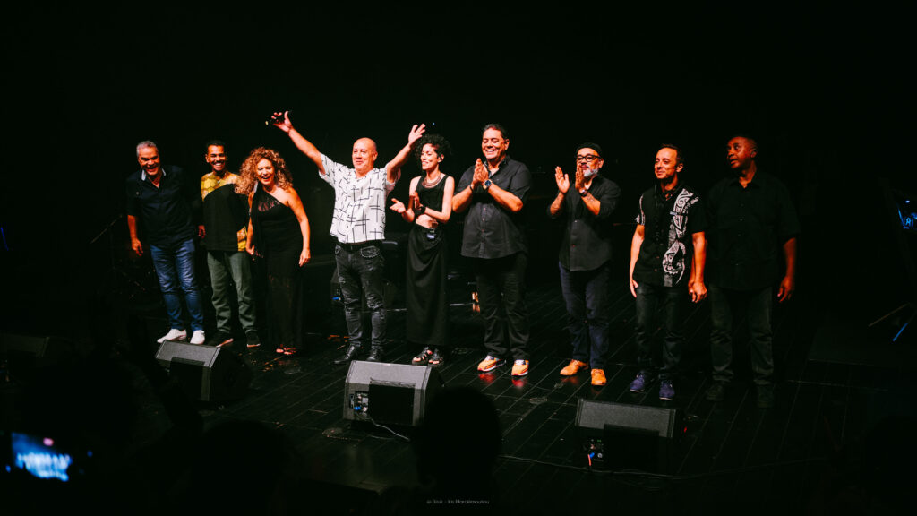 Dominique Barret à la salle Gramoun Lélé