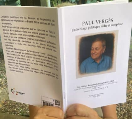 Livre Paul Vergès un héritage politique riche et complexe