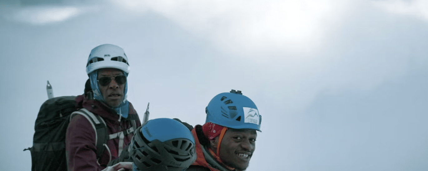 JB et les détenus au sommet du Mont-Blanc.