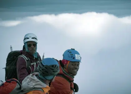 JB et les détenus au sommet du Mont-Blanc.