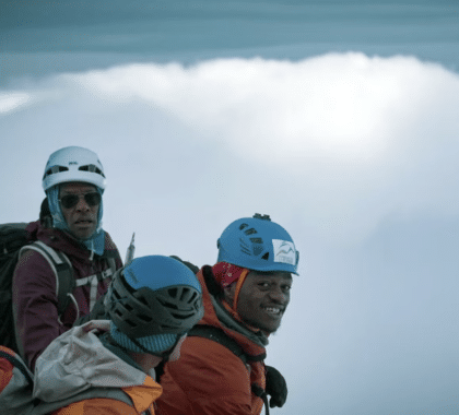 JB et les détenus au sommet du Mont-Blanc.