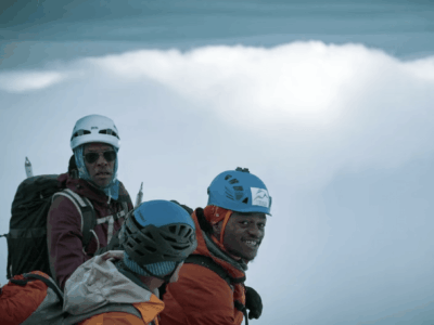 JB et les détenus au sommet du Mont-Blanc.