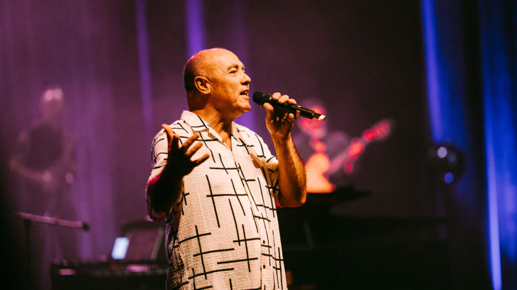 Dominique Barret à la salle Gramoun Lélé