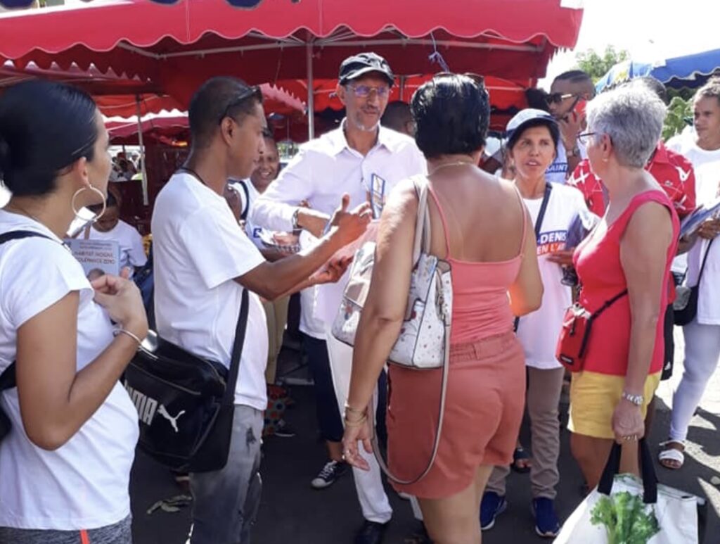 Erick Fontaine campagne élections municipales La Possession Photo FB Erick Fontaine