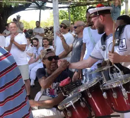 maloya chemin pavé Bellemène Bagad Lann Bihoué ABR
