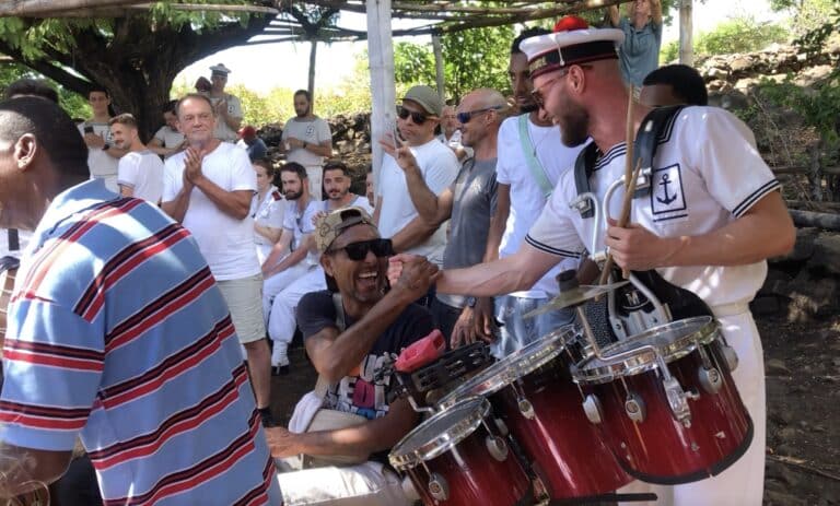 maloya chemin pavé Bellemène Bagad Lann Bihoué ABR