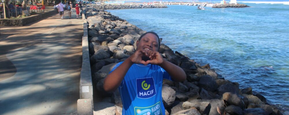 Quand le surf touche le coeur.