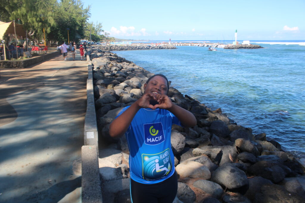 Quand le surf touche le coeur.