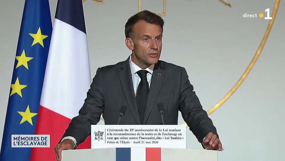 Emmanuel Macron esclavage