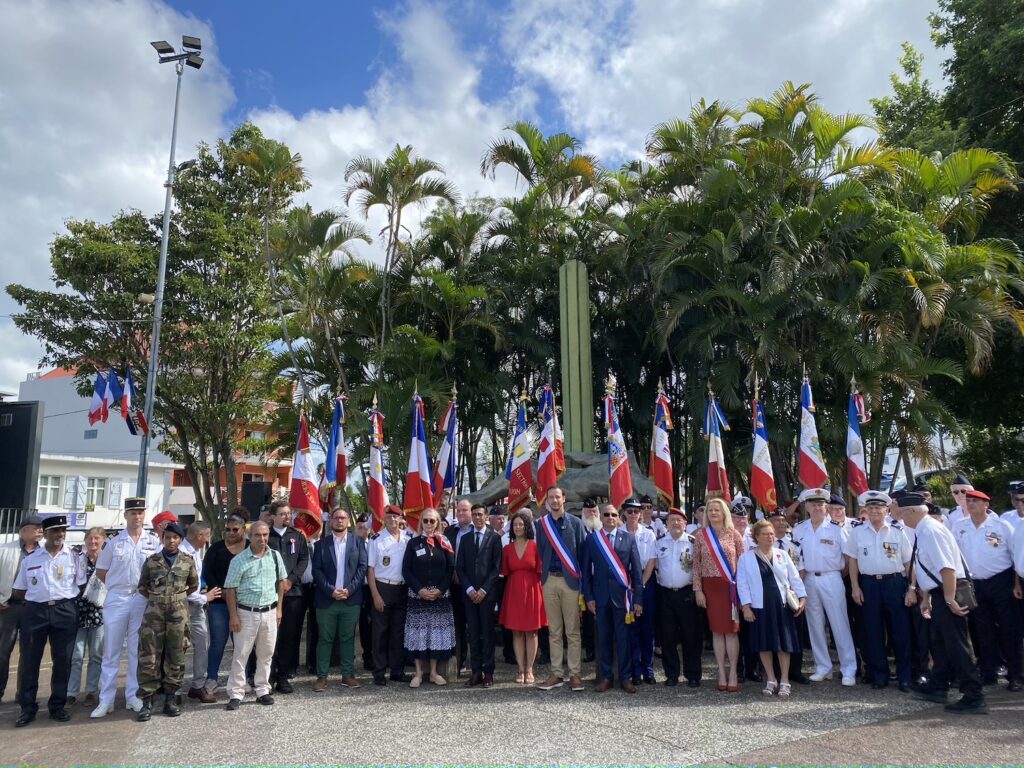 Commémoration de la journée de la résistance 27 mai 2026 avec Alexis Chaussalet, Joseph Rivière, Manon Aubry, Younous Omarjee et les associations patriotiques