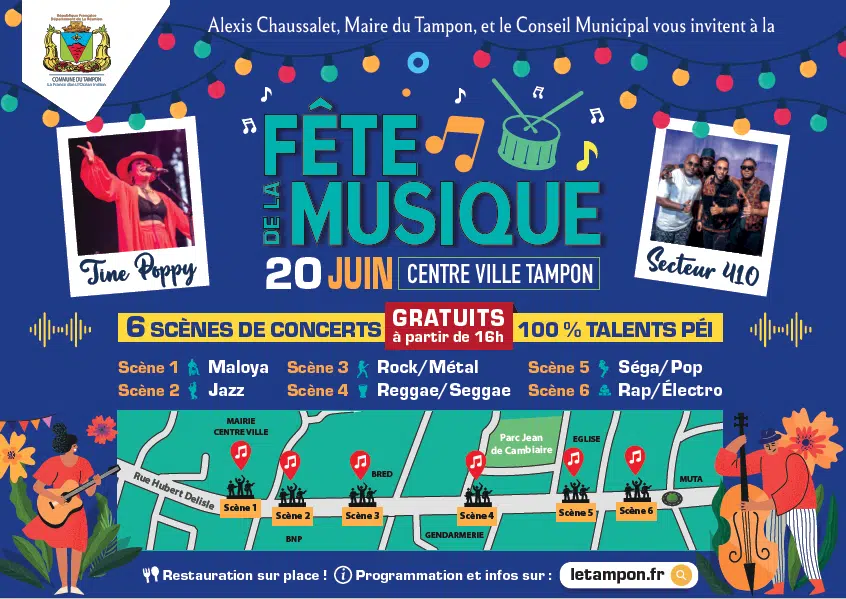 fête de la musique au Tampon