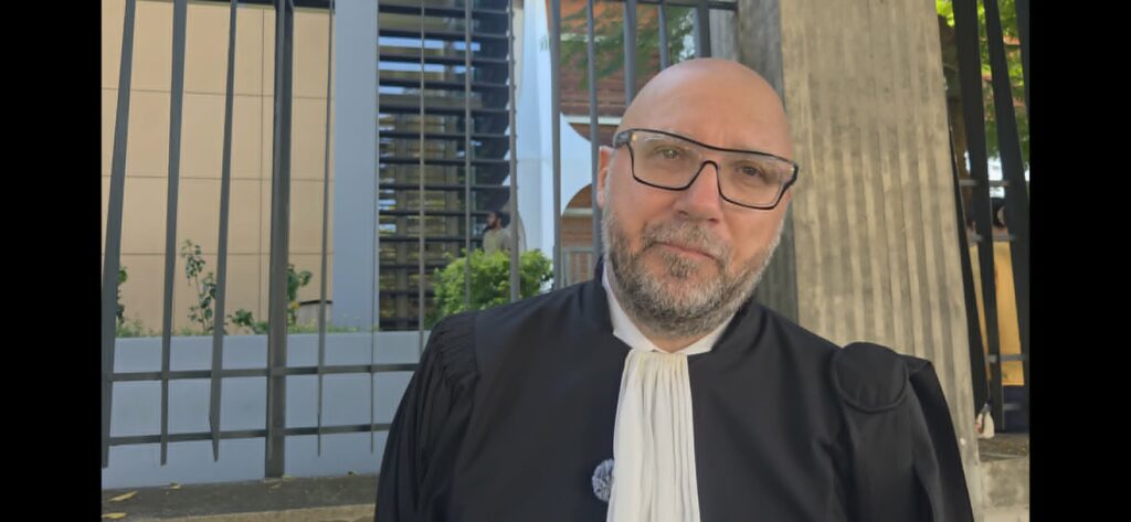 Frédéric Hoarau bâtonnier de Saint-Pierre avocat
