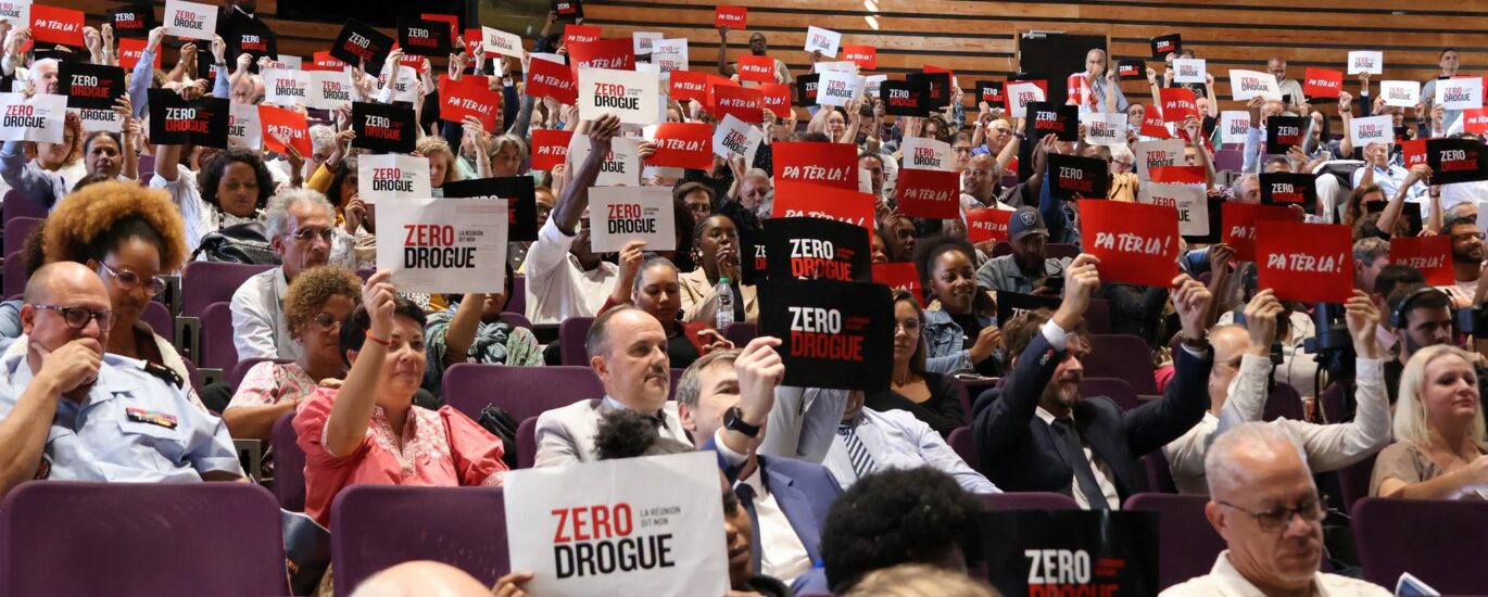 Préfet Patrice Latron dire non à la drogue réunion à la préfecture © Préfecture de La Réunion